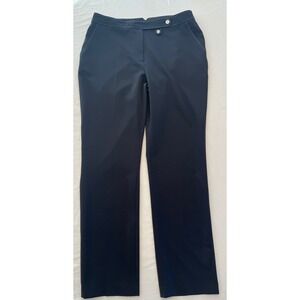 E P Pro Black Golf Pants Size‎ 10 Stretch Straight Leg
